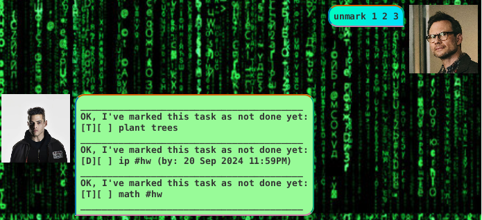 unmark